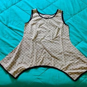 Fabindia uneven hem cotton top